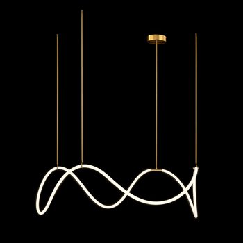 Подвесной светильник Thread, Brass 138 см